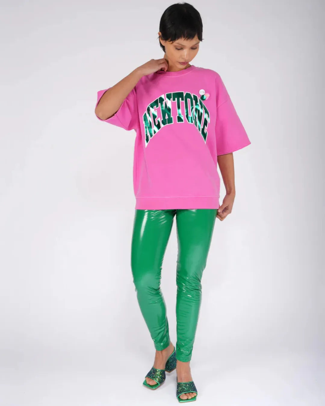 SWEAT-SHIRT LINDER TONE FUSCHIA