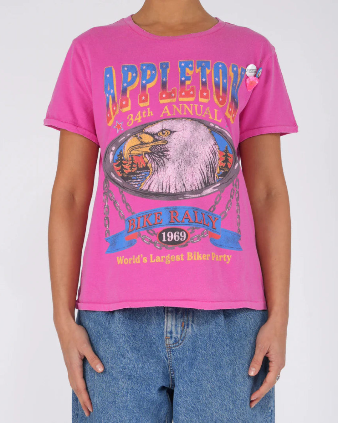 T SHIRT STARLIGHT FUSHIA APPLETON