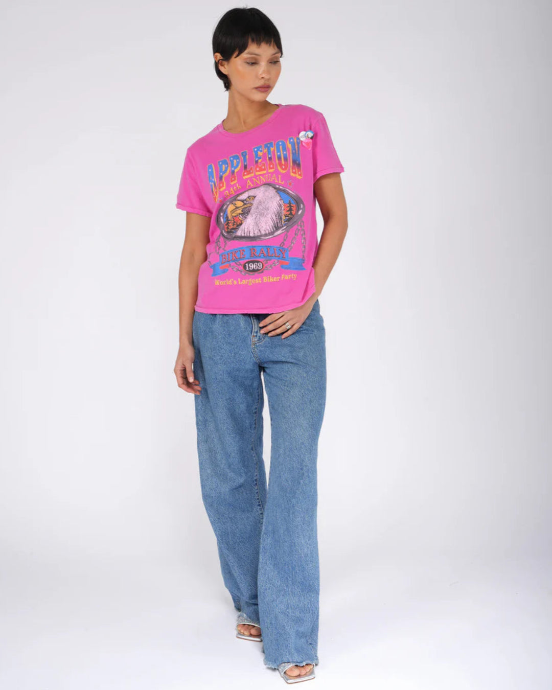 T SHIRT STARLIGHT FUSHIA APPLETON