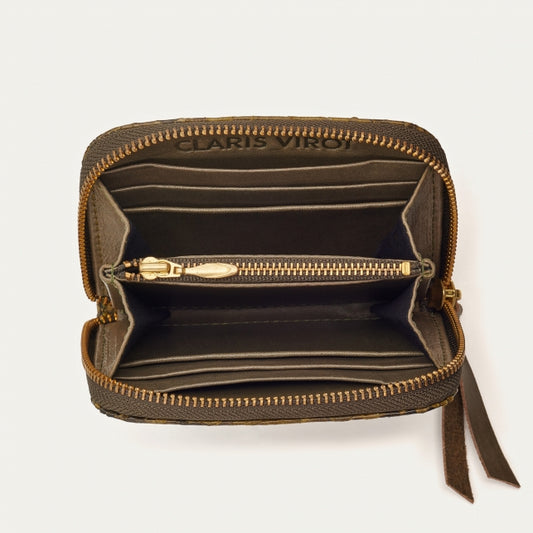 PORTEFEUILLE MINI BOB - Python Kaki