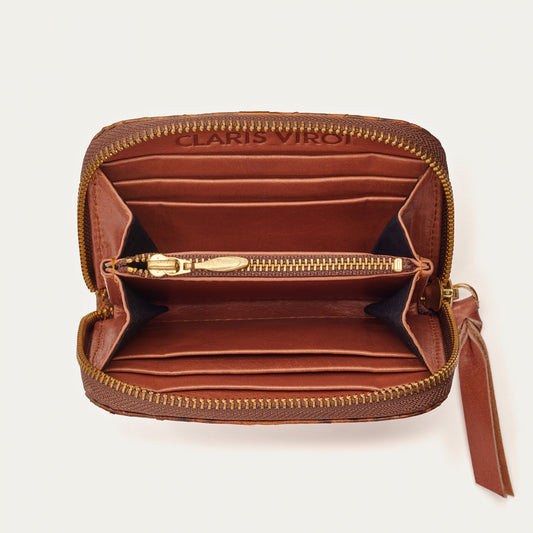 PORTEFEUILLE MINI BOB - Python Moka