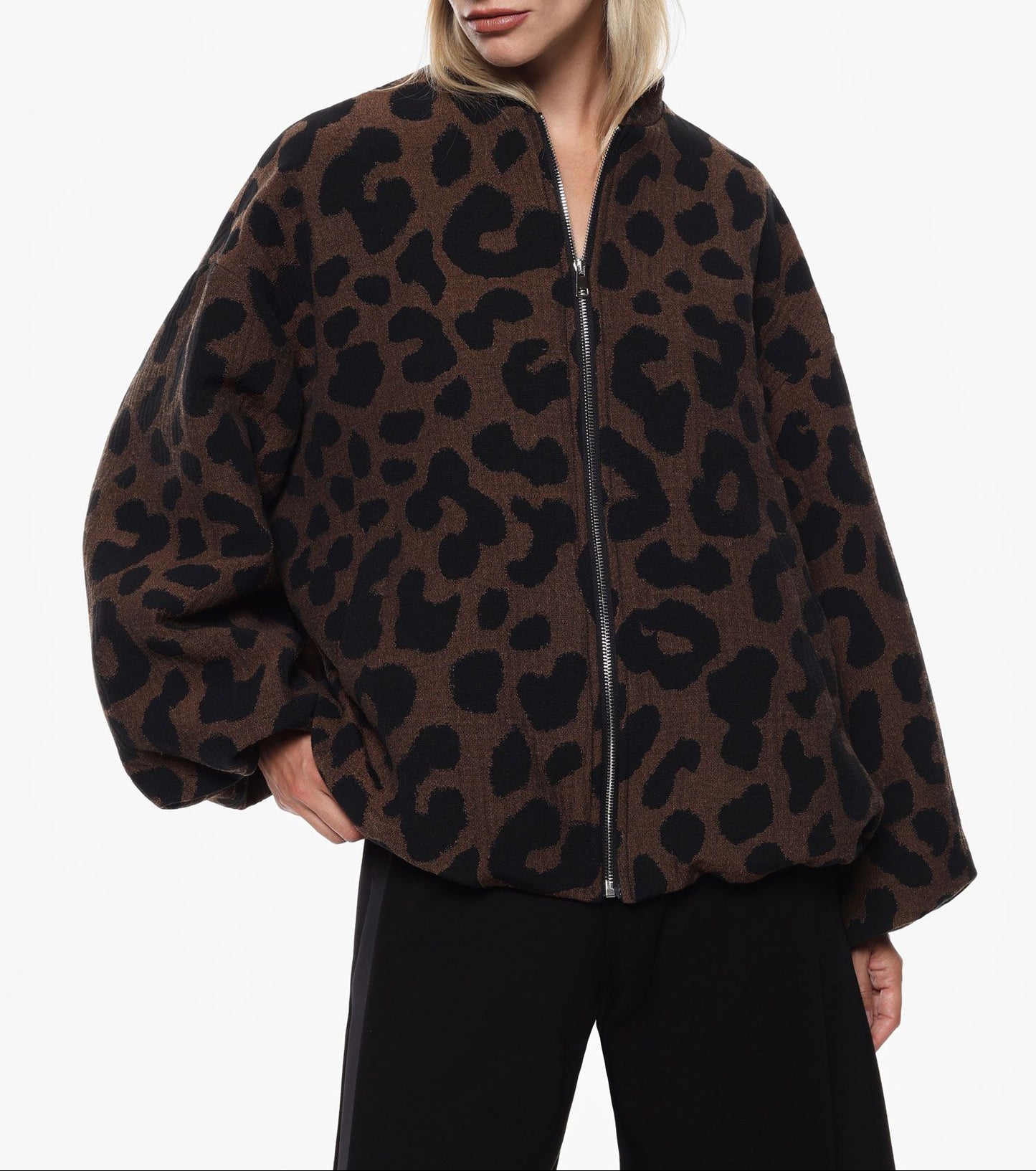 BLOUSON BOMBER IMPRIMÉ