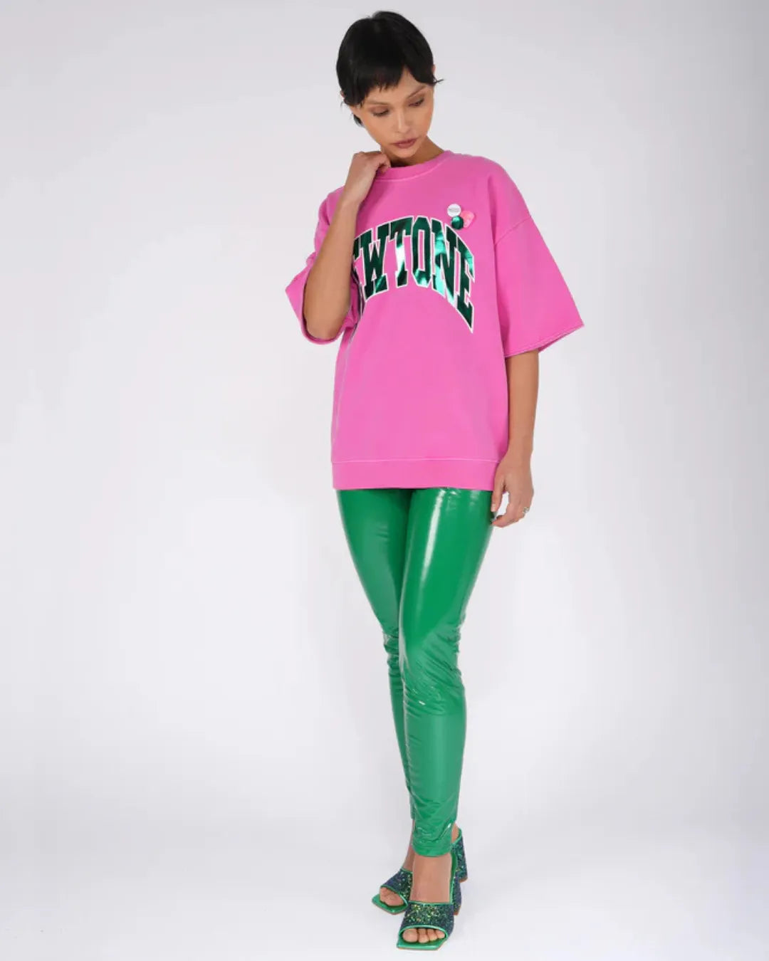 SWEAT-SHIRT LINDER TONE FUSCHIA