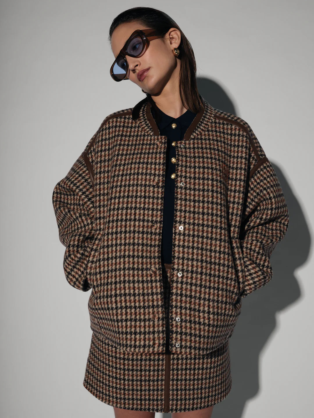 JUPE À CARREAUX SALLY