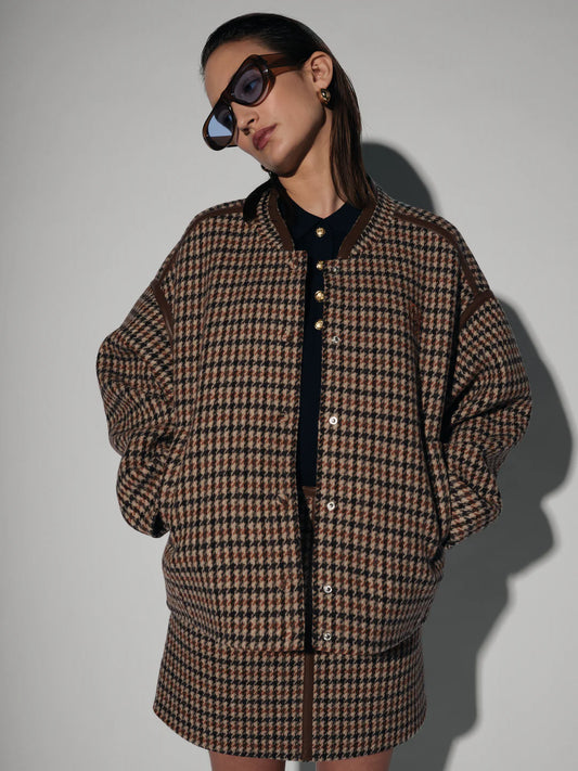 JUPE À CARREAUX SALLY