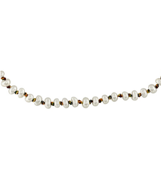 COLLIER EN PERLES NATURELLES D’EAU DOUCE