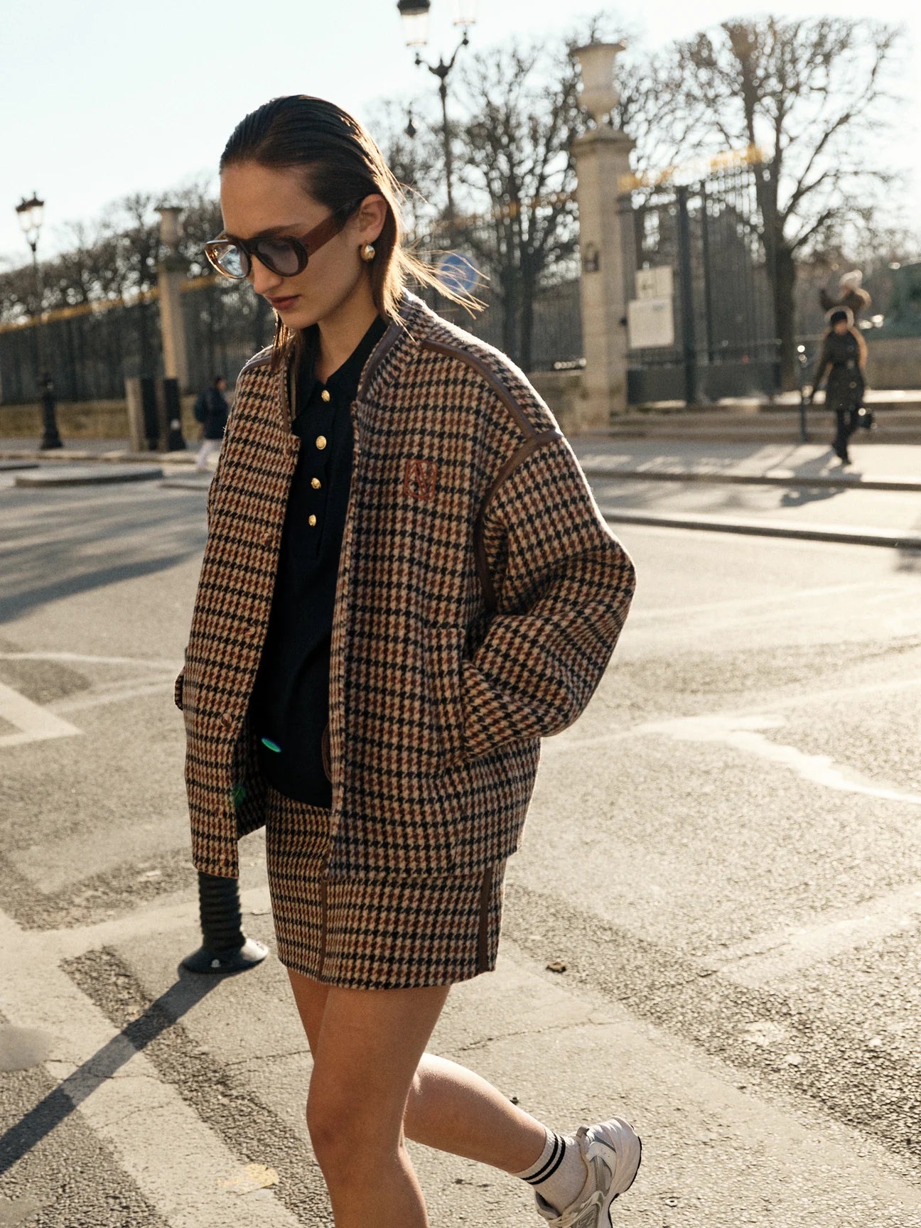 BLOUSON À CARREAUX BILLIE