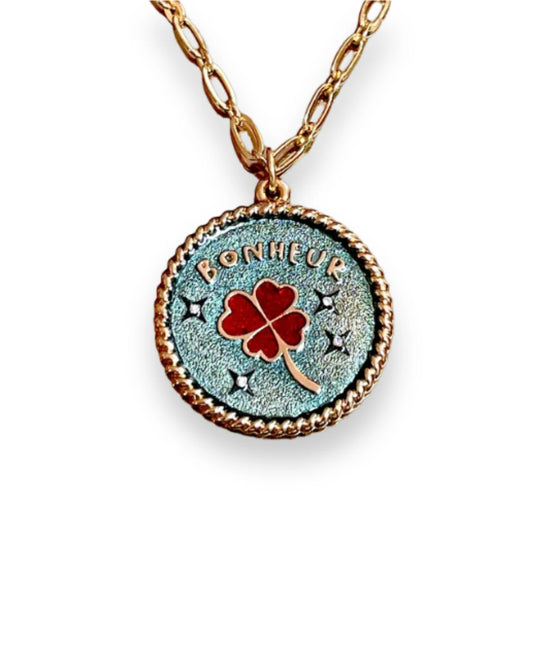 COLLIER PORTE BONHEUR LAGOON