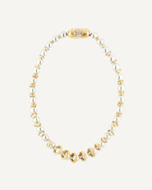 COLLIER BUBBLE ARGENT