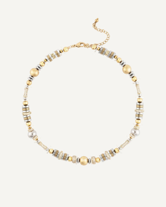 COLLIER NEFERTITI OR ET ARGENT