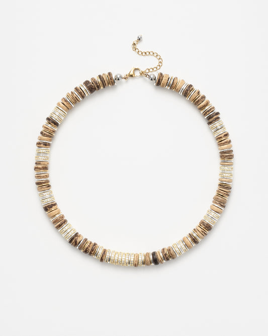 COLLIER RONDELLE CAMEL