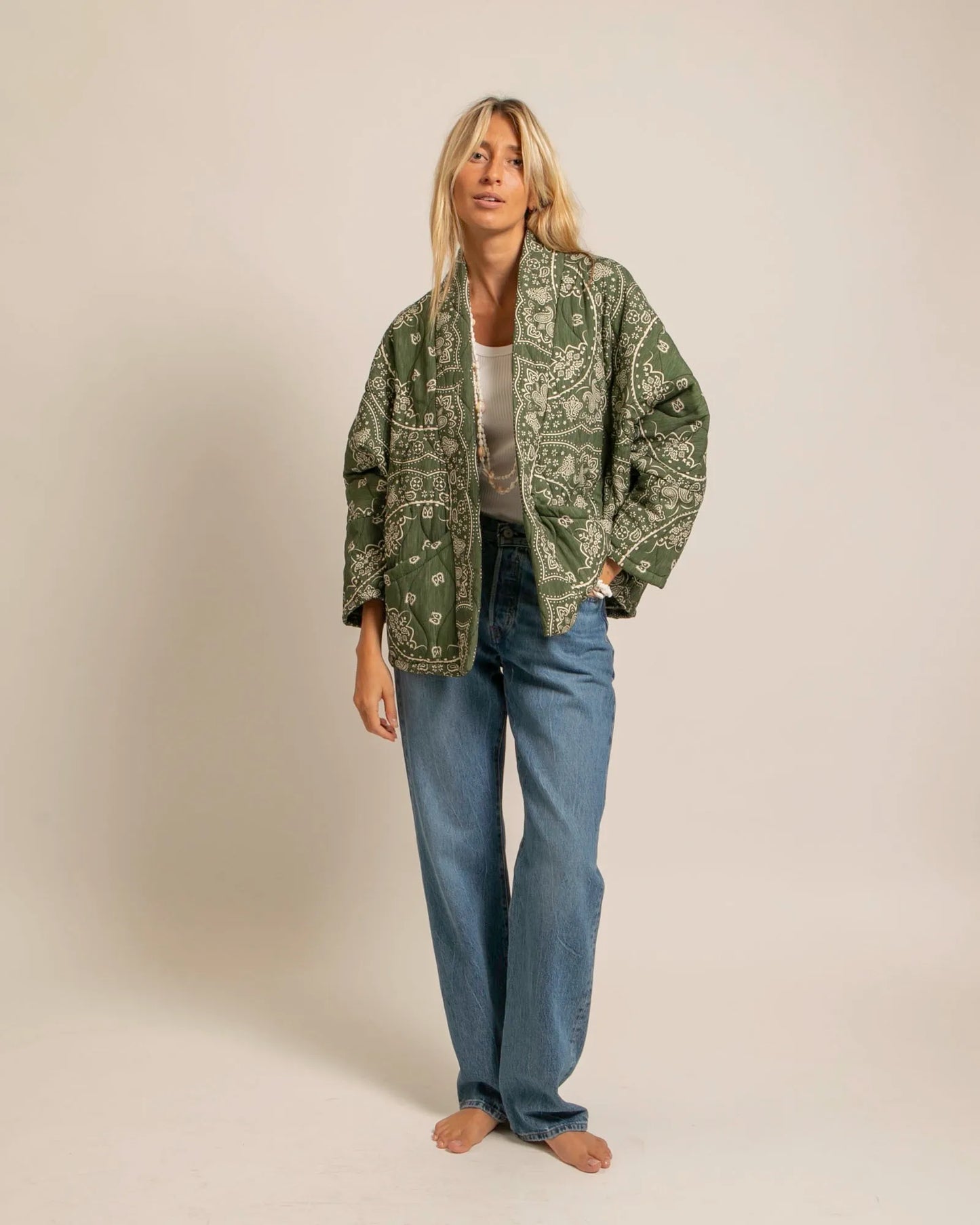 VESTES KIMONO BANDANA