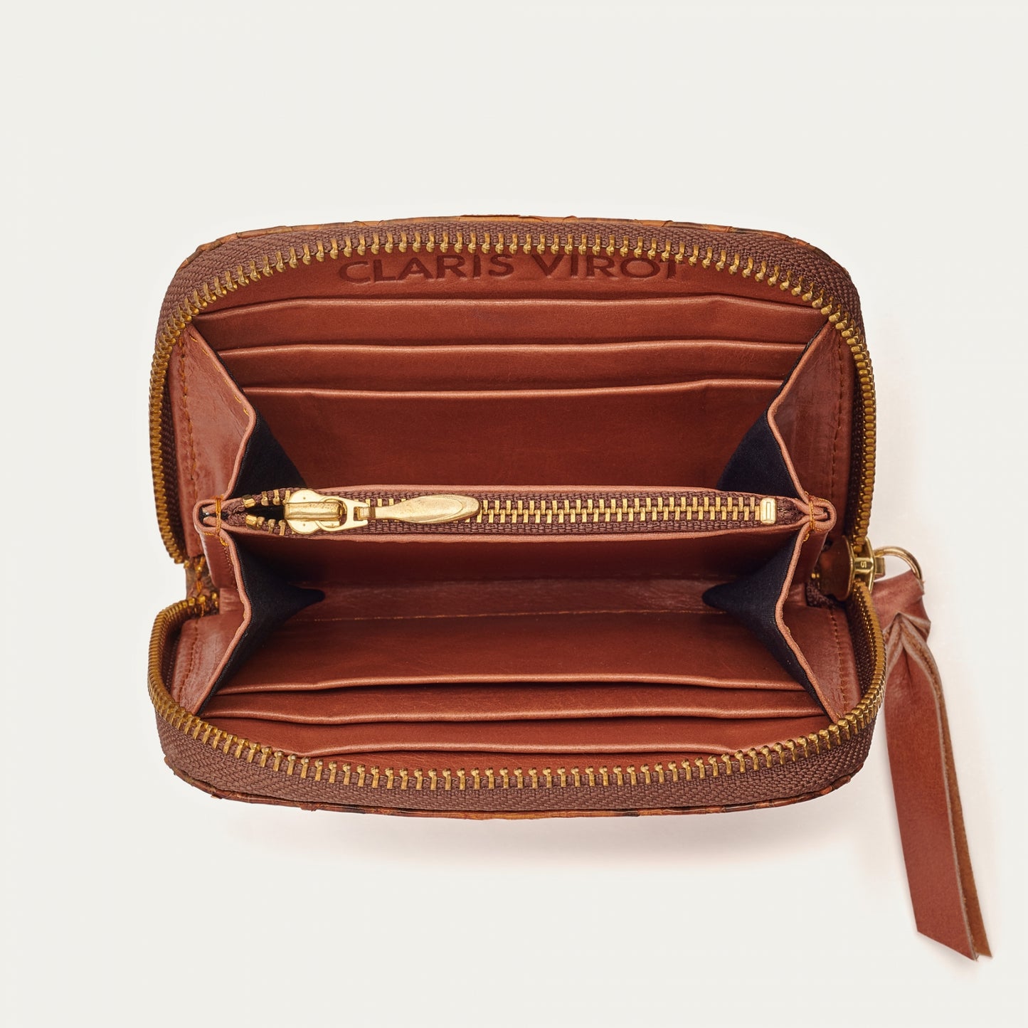 PORTEFEUILLE MINI BOB - Python Moka